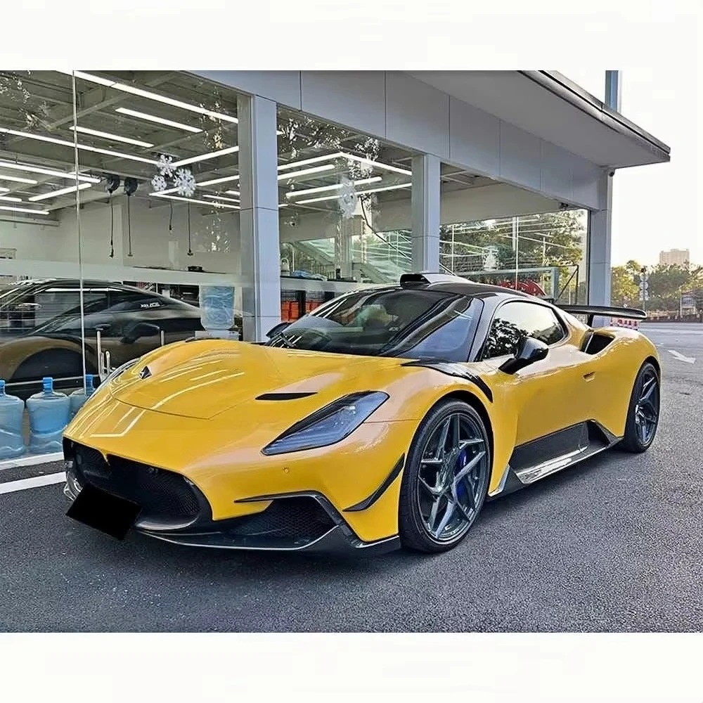 JING YUE OEM Style Dry Carbon Fiber Front Lip for MC20 Retrofit/Upgrade